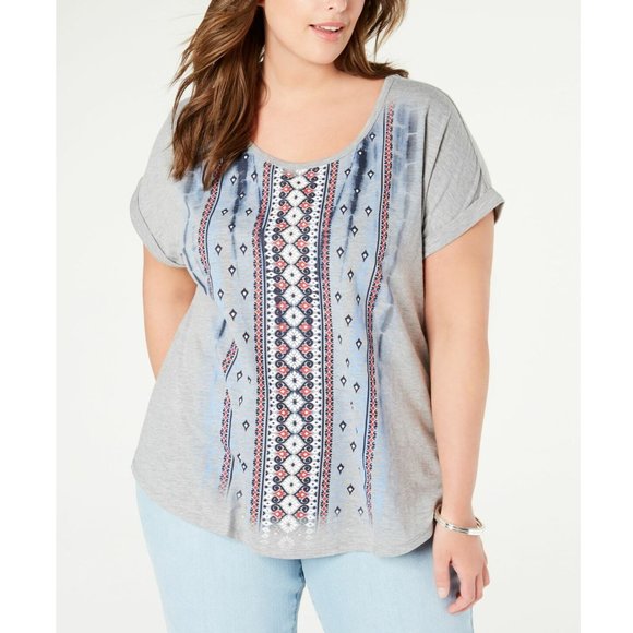 Froo Style Sally Dolman Cobalt Blue T-shirt main image 0